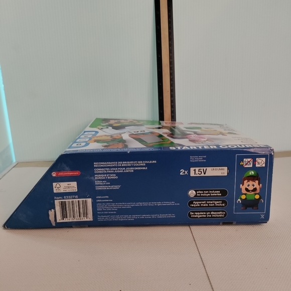 Lego Super Mario Luigi starter course NWT NIB set number 71387 Nintendo - Picture 5 of 9